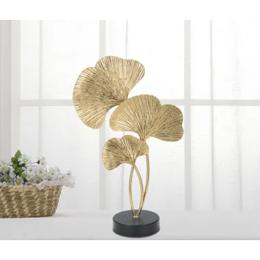 SCULTURA LIŚCIE 24,5 10,5 40,5 cm MIN 2
